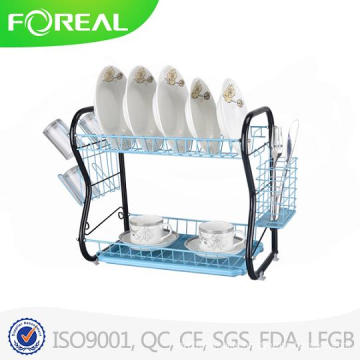 22 Inch Stainless Steel Black Powder Coating Dish Drying Rack